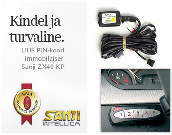 autoalarmid immobilaiserid valveseadmed